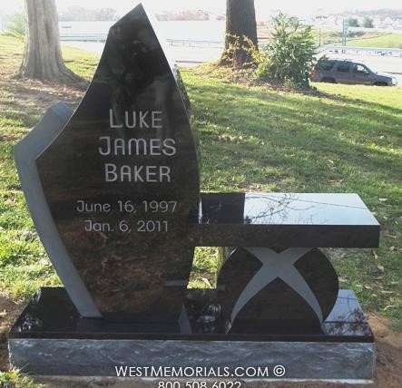 Headstone Saddle Frame Los Angeles CA 90025